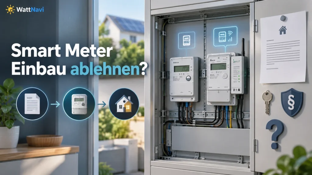 Smart Meter Einbau ablehnen