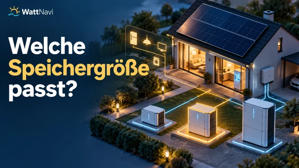 1, 3 oder 5 kWh Speicher fürs Balkonkraftwerk