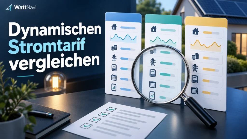 Dynamischen Stromtarif vergleichen