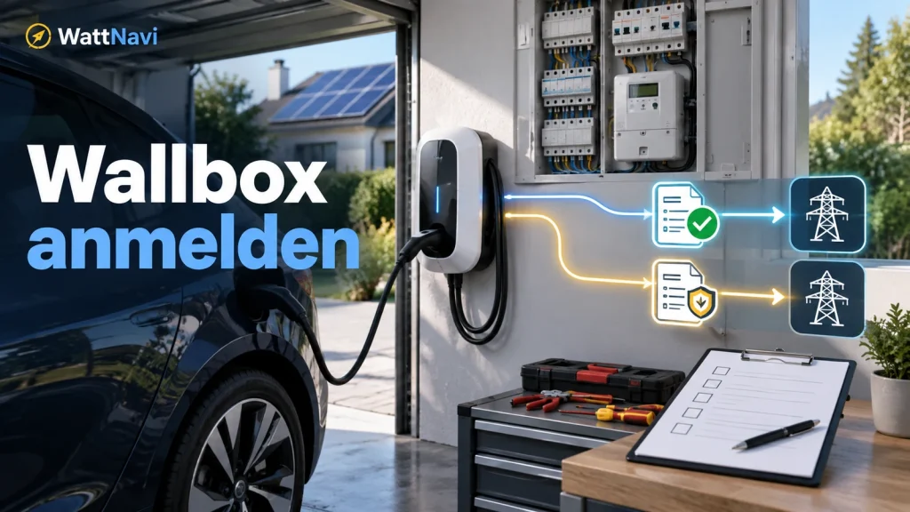 Wallbox anmelden