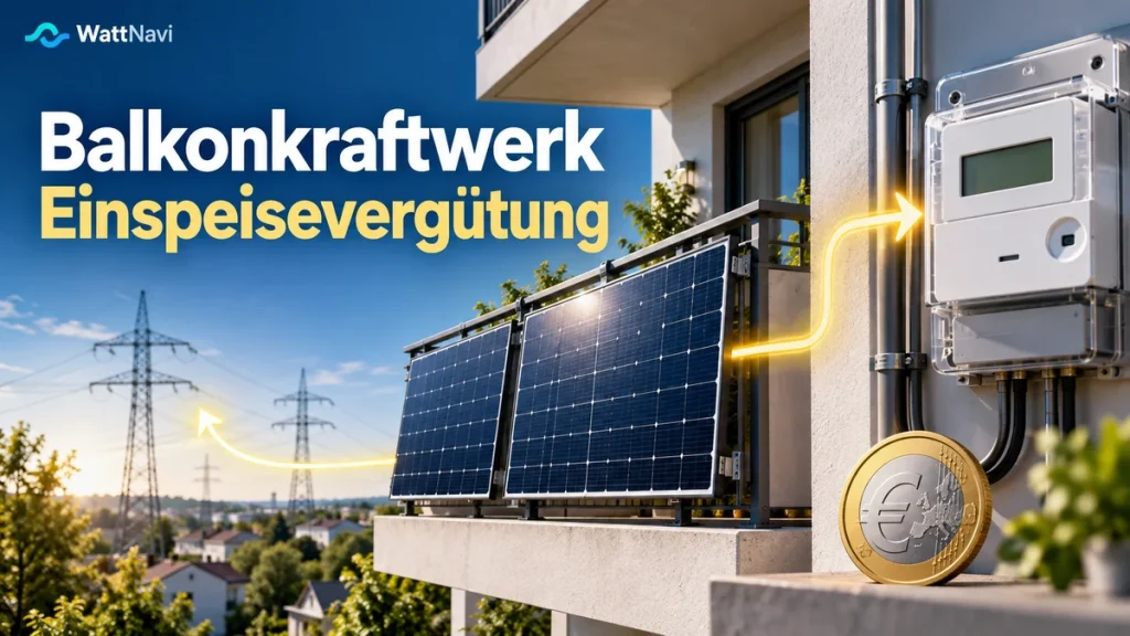 Balkonkraftwerk Einspeisevergütung