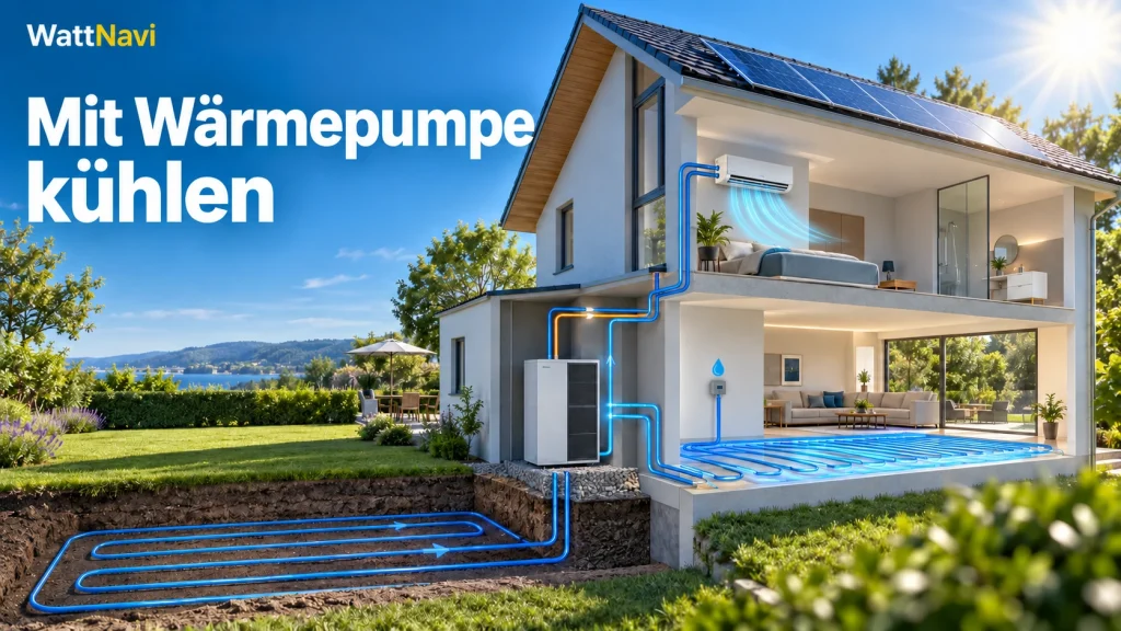Mit der Wärmepumpe kühlen