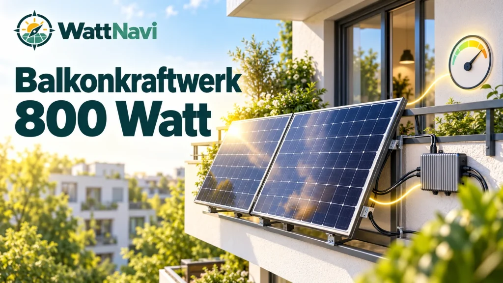 Balkonkraftwerk 800 Watt