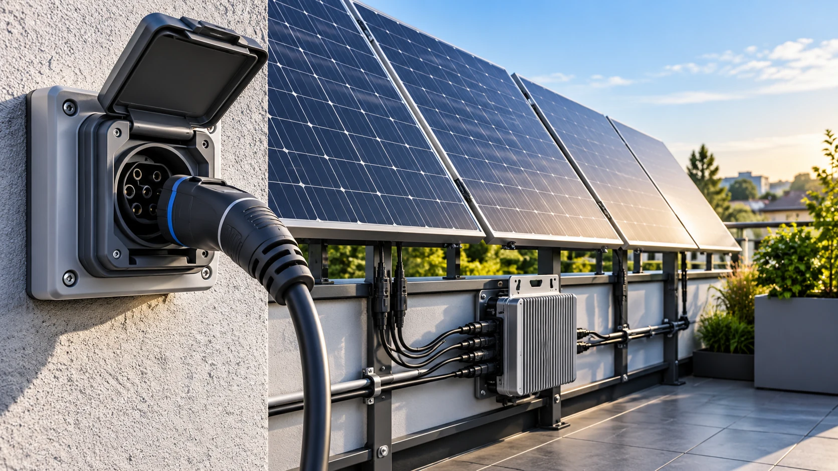 Spezielle Energiesteckvorrichtung: bis 2.000 Wp