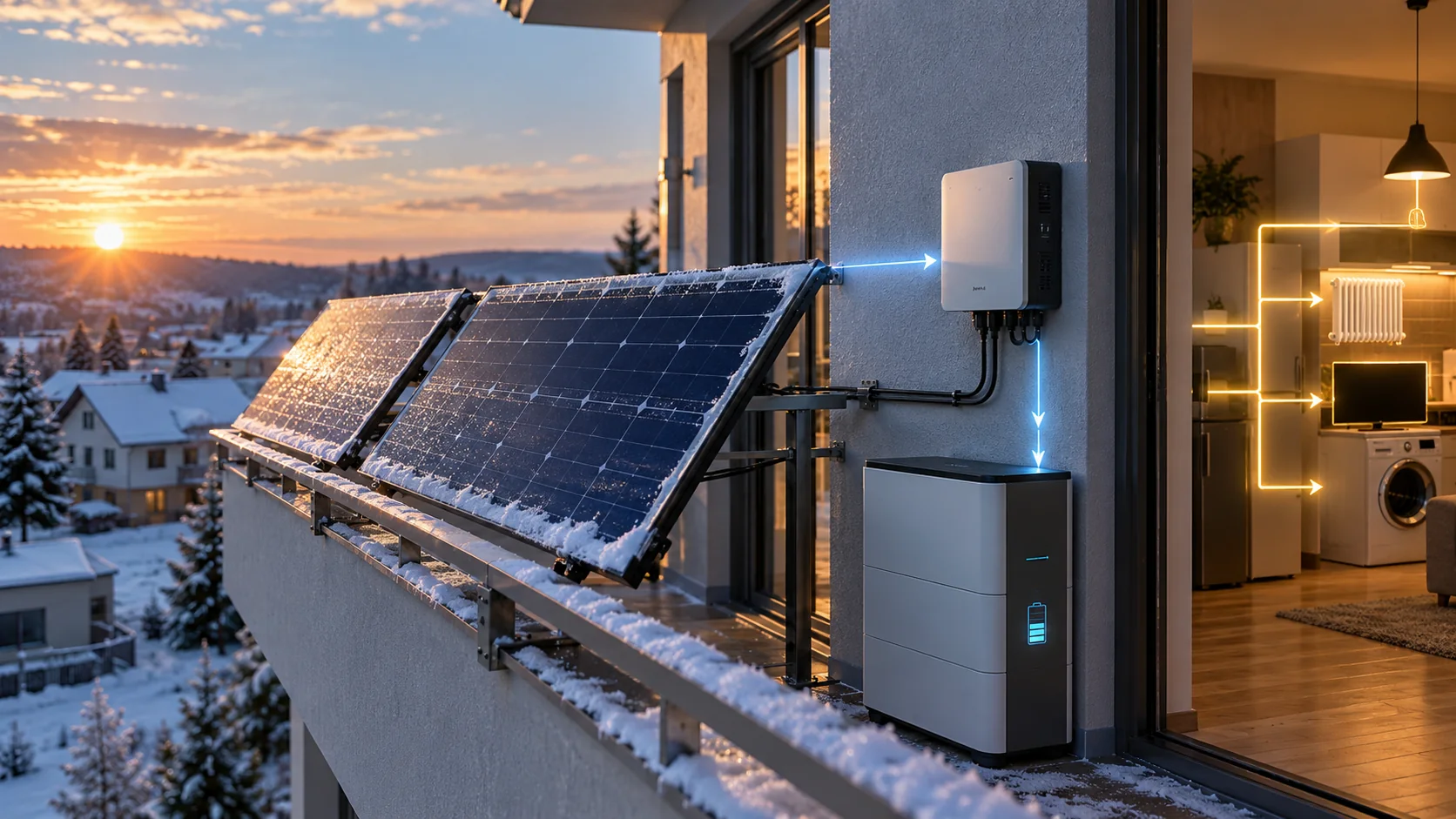 Warum der Speicher im Winter weniger genutzt wird