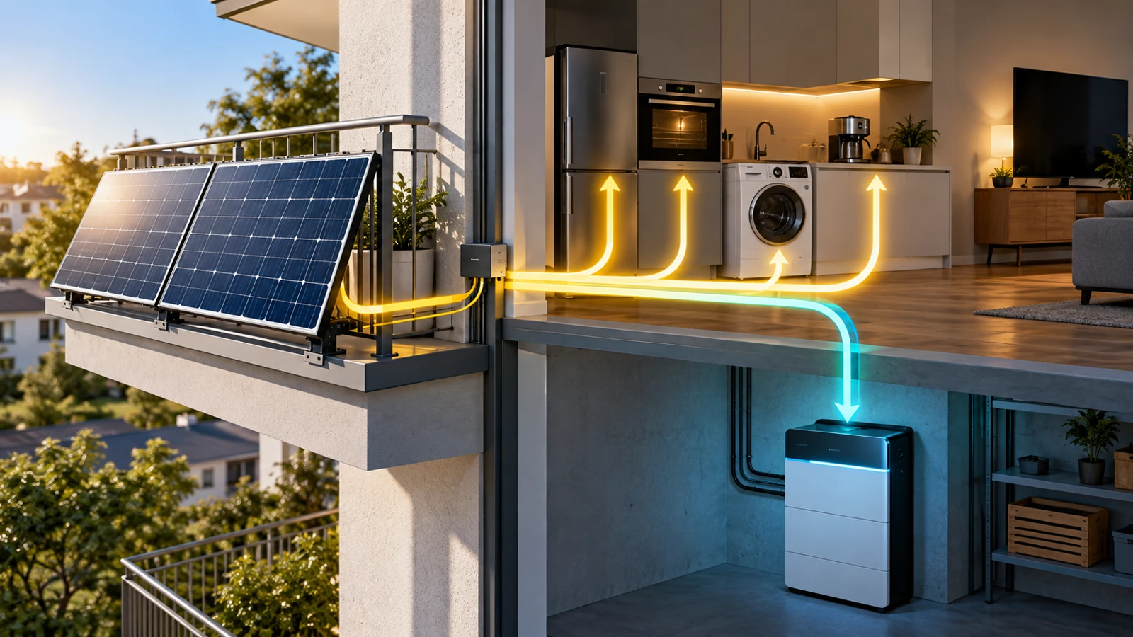 Die wichtigste Größe ist dein täglicher Solarüberschuss