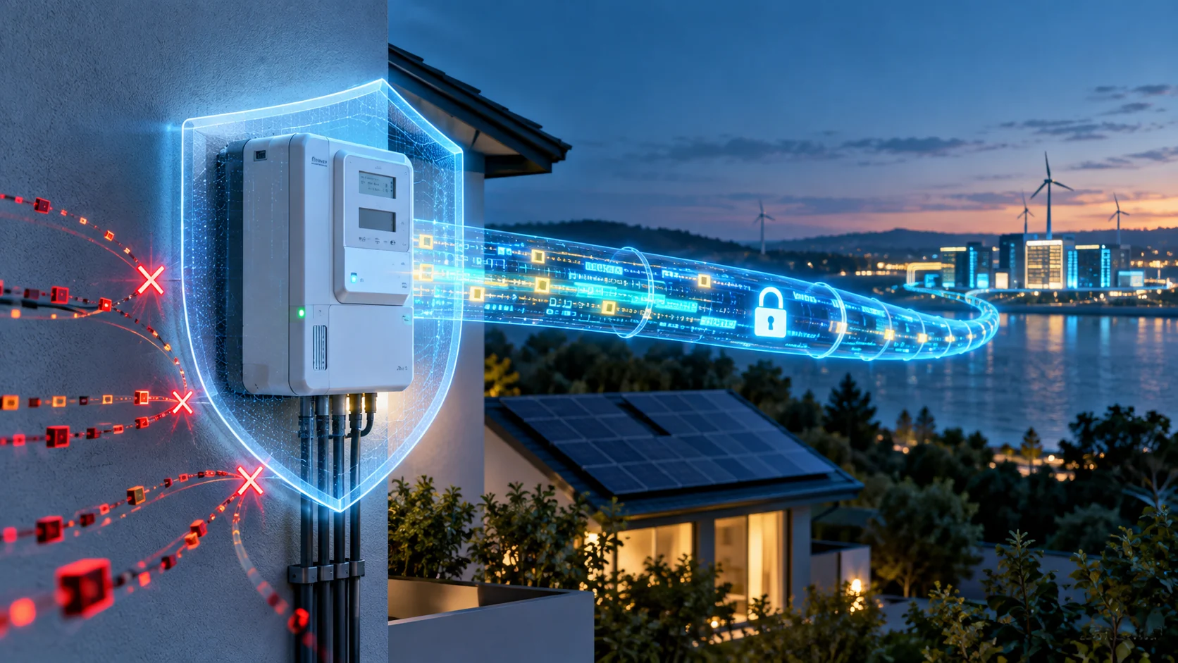 Wie schützt das Gateway die Daten?