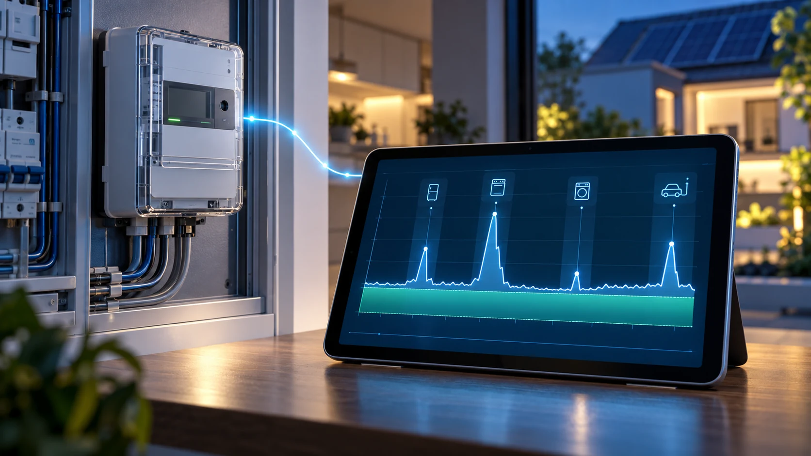 Methode 2: Smart Meter oder Energiemonitoring nutzen