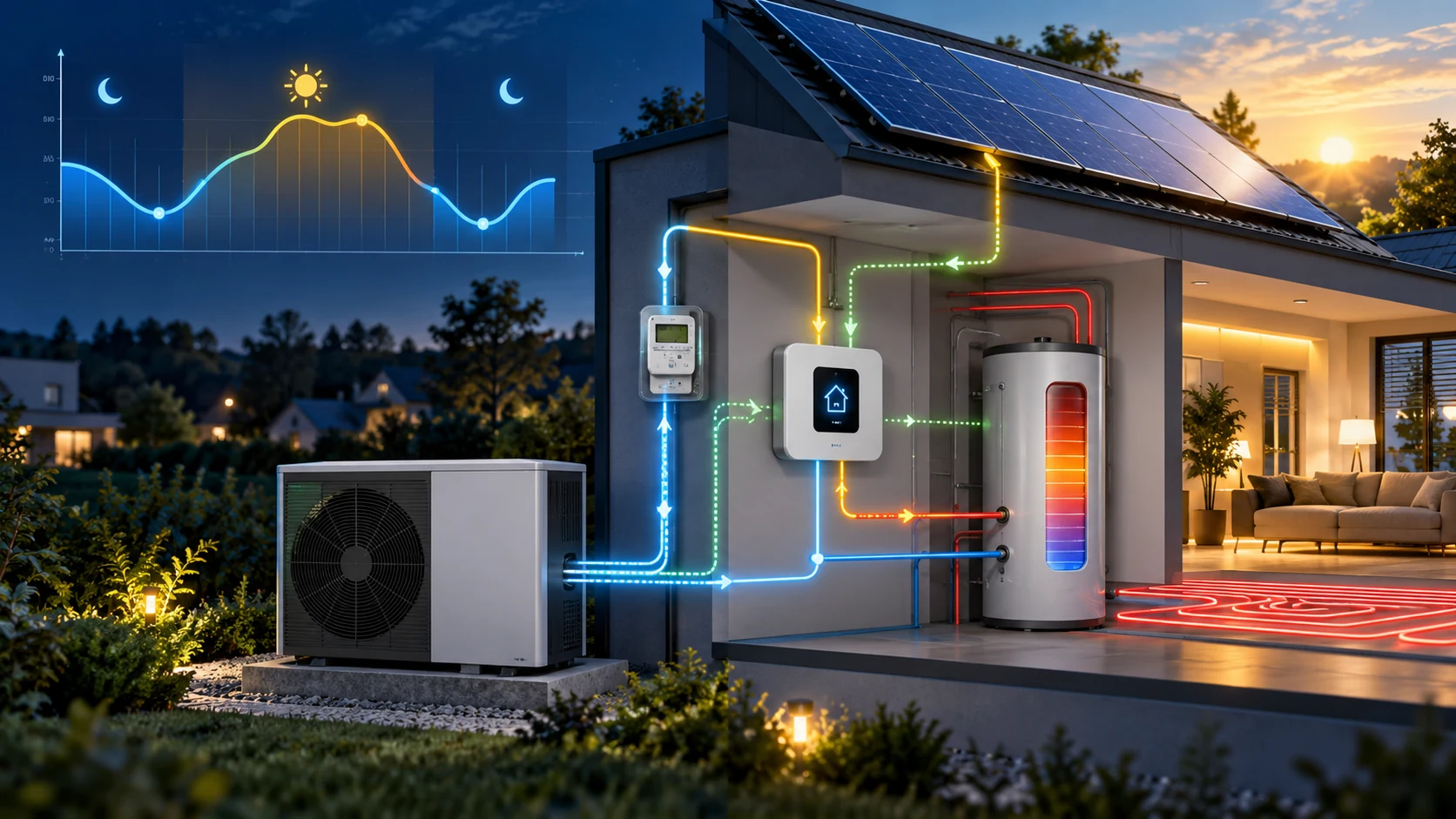Wärmepumpe und dynamischer Stromtarif