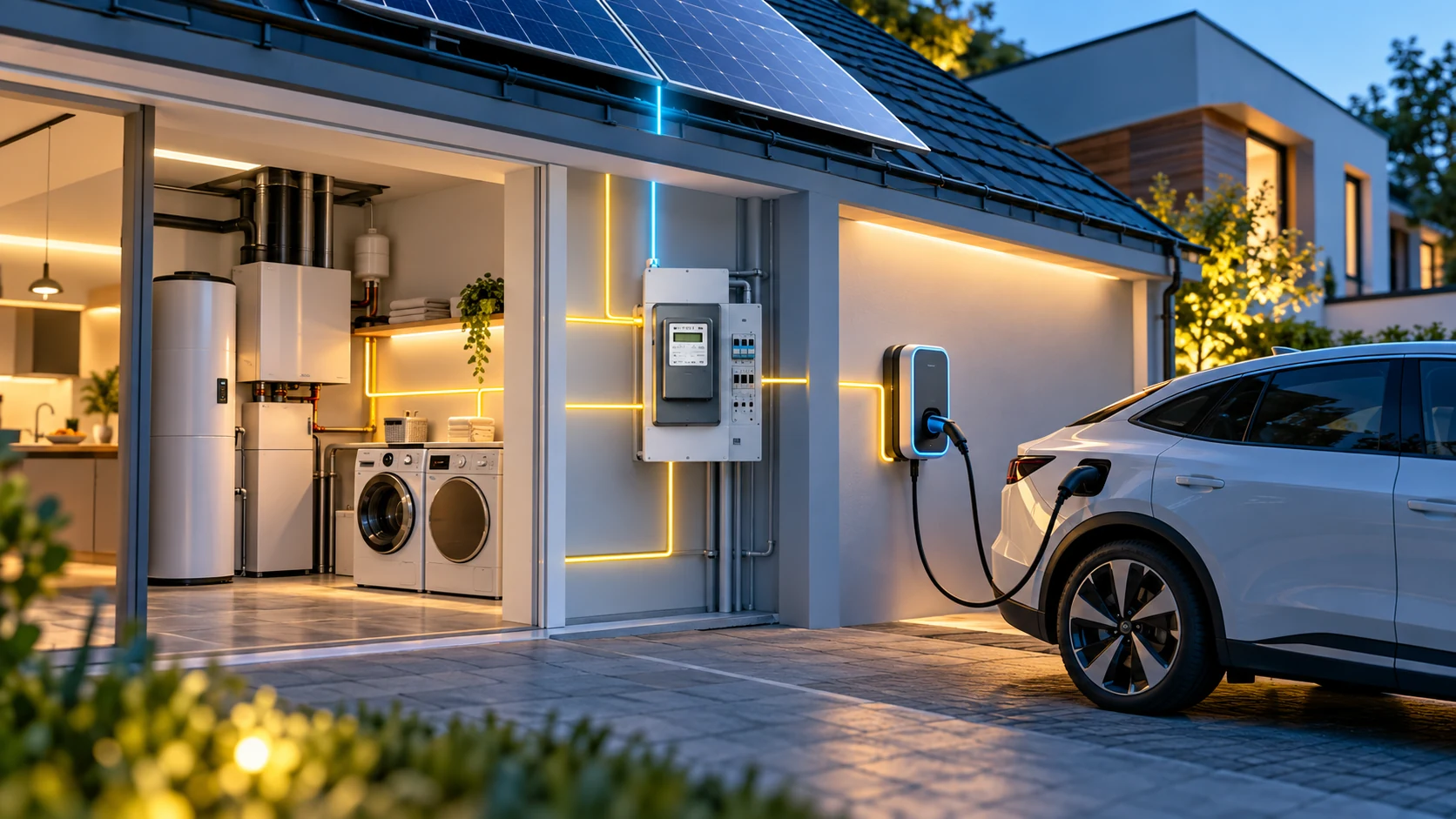 Variante 1: Wallbox über den Haushaltsstromtarif