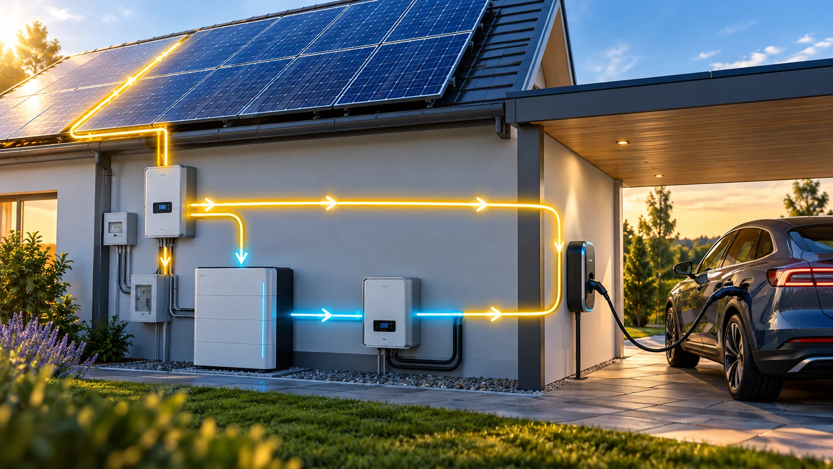 Batteriespeicher oder direkt ins Auto?