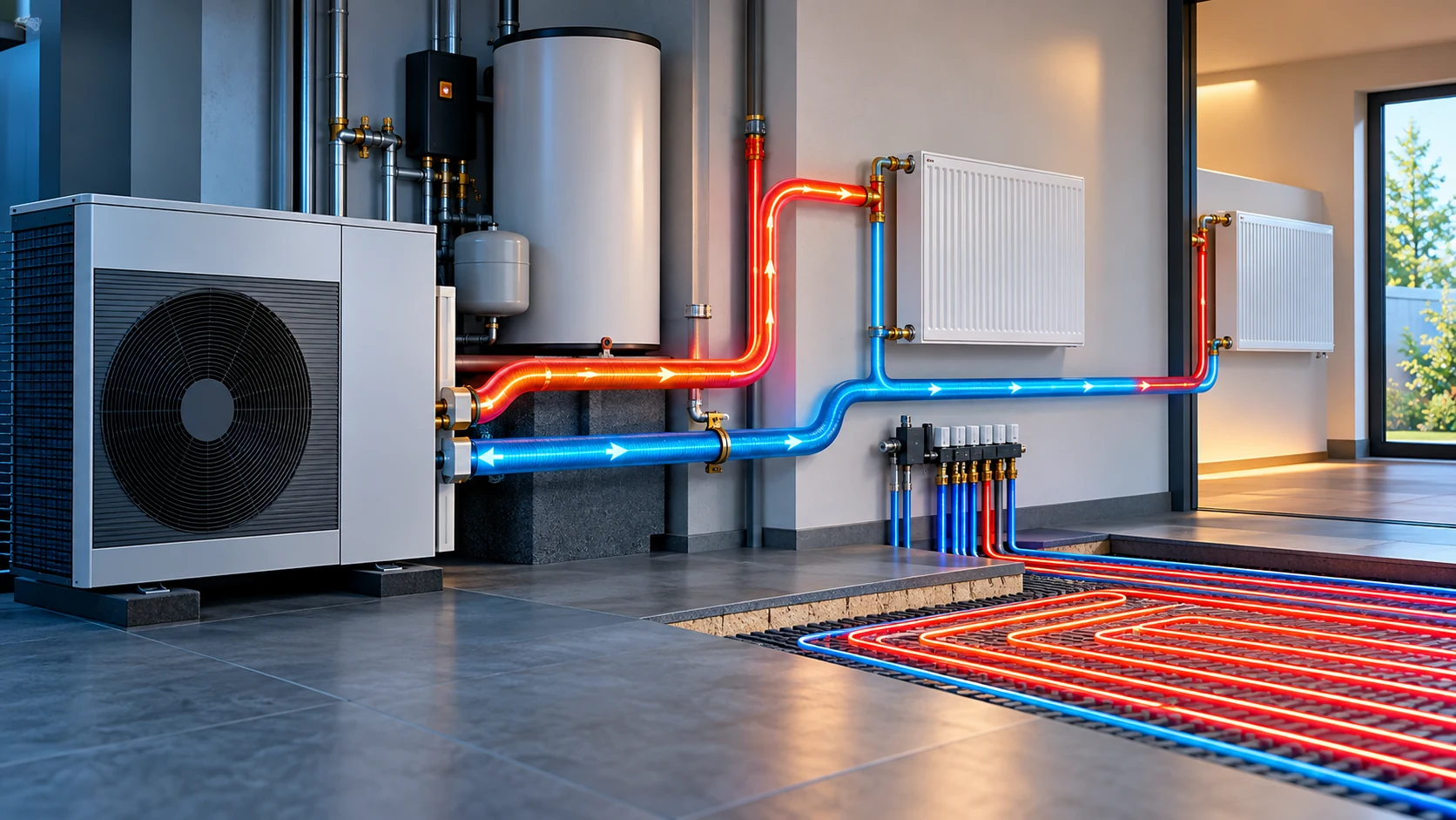 Was ist die Vorlauftemperatur?