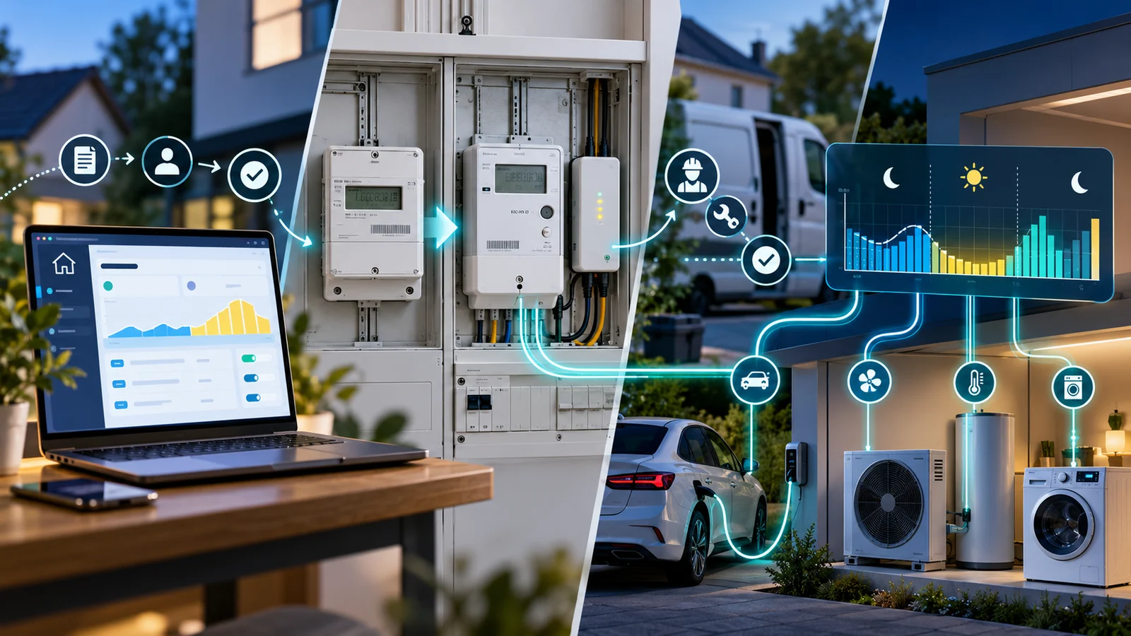 Smart Meter: Wer organisiert den Einbau?